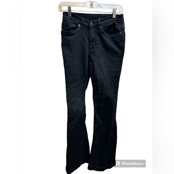 VENUS Women’s Black Cotton Stretch Boot Cut Jeans Festival Concert size 2S EUC - Picture 4 of 13
